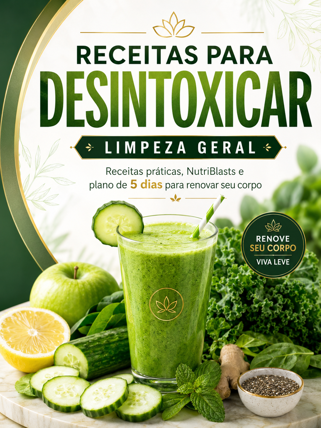 Receitas para Desintoxicar — Limpeza Geral